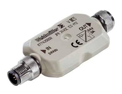 Weidmüller 8771430000 Sensor-/Aktor-Verteiler und Adapter M12 Stecker, gerade, Buchse, gewinkelt 1St.