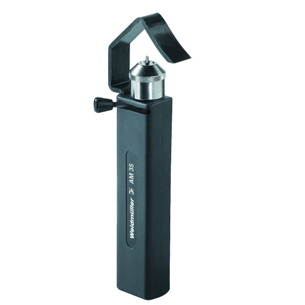 Weidmüller 9001080000 AM 35 Kabelentmanteler Geeignet für PVC-Rundkabel, Flachkabel, UTP-Datenkabel, STP-Datenkabel 25 bis 35mm