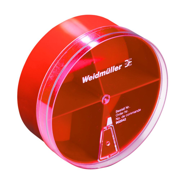 Boîte vide Weidmüller H-LEERBOX 4 TRENNSTEGE 9025420000 rouge 1 pc(s)