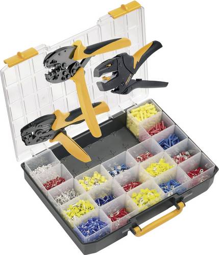 Weidmüller CRIMPSET PZ / CTI 9202610000 Crimpzangen-Set Aderendhülsen, Isolierte Verbinder 14 bis 6