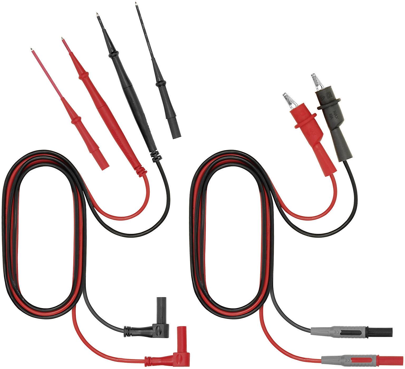 Weidmüller ZUB MULTI 1037 Sicherheits-Messleitungs-Set Lamellenstecker 4 mm Abgreifklemmen, Prüfspitze 1.00 m 1 St.