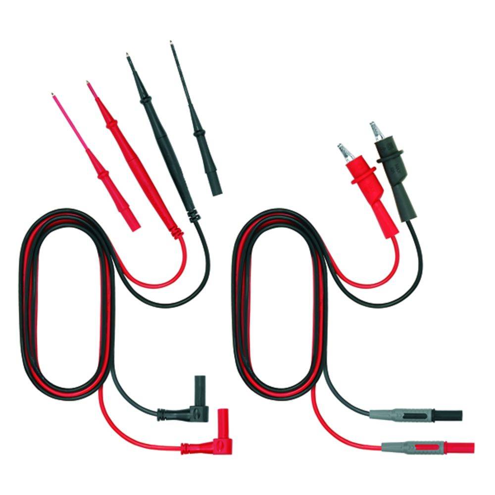 Weidmüller ZUB MULTI 1037 Sicherheits-Messleitungs-Set Lamellenstecker 4mm Abgreifklemmen, Prüfspitze 1.00m 1St.