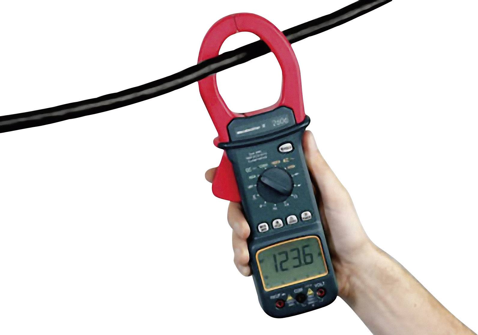 Weidmüller Stromzange, Hand-Multimeter digital CAT III 1000V Anzeige (Counts): 4000