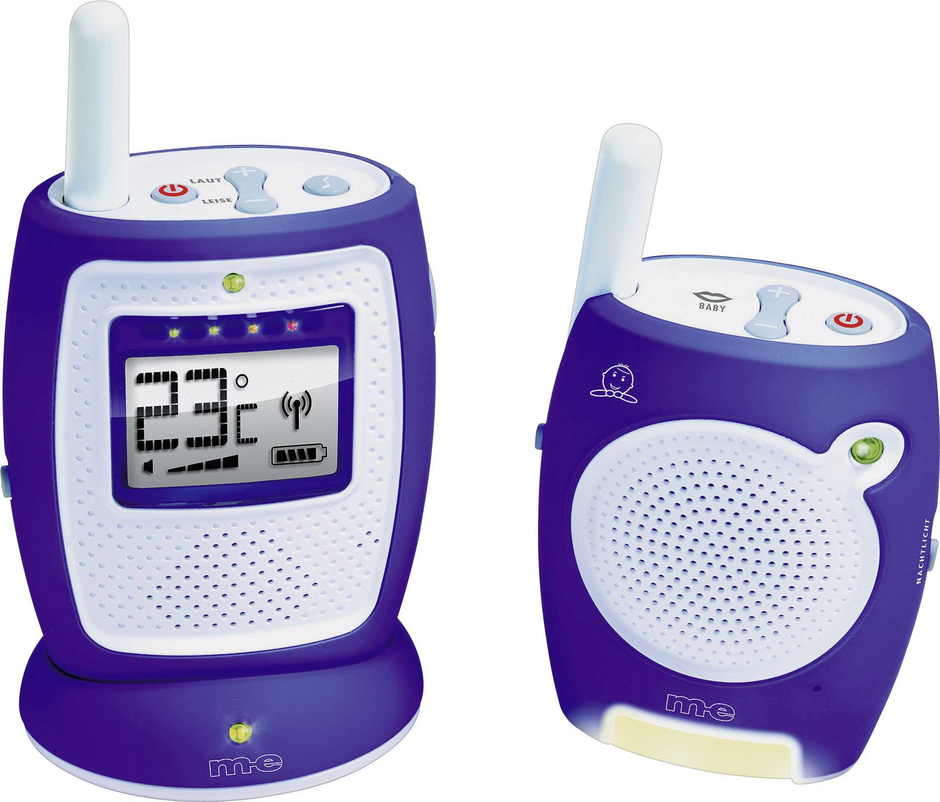 M-e modern-electronics DBS 5 10604 Babyphone Digital 2.4GHz