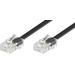 Basetech ISDN Anschlusskabel [1x RJ45-Stecker 8p4c - 1x RJ45-Stecker 8p4c] 10.00 m Schwarz