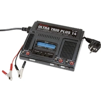 Graupner Ultra Trio Plus 14 Modellbau-Multifunktionsladegerät 12 V, 220V 5A NiCd, NiMH, LiPo, LiIon, LiFePO, Blei Graupner Ultra Trio Plus 14 Modellbau-Multifunktionsladegerät 12 V, 220V 5A NiCd, NiMH, LiPo, LiIon, LiFePO, Blei