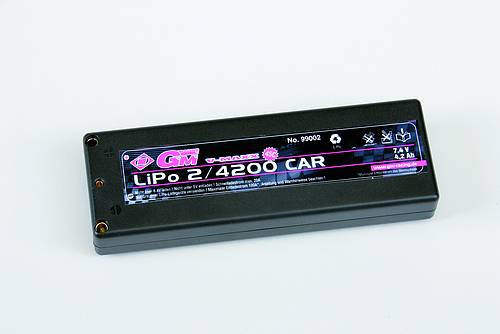Graupner Modellbau-Akkupack (LiPo) 7.4V 4200 mAh Zellen-Zahl: 2 45 C Box Hardcase 3.5 mm, 4mm