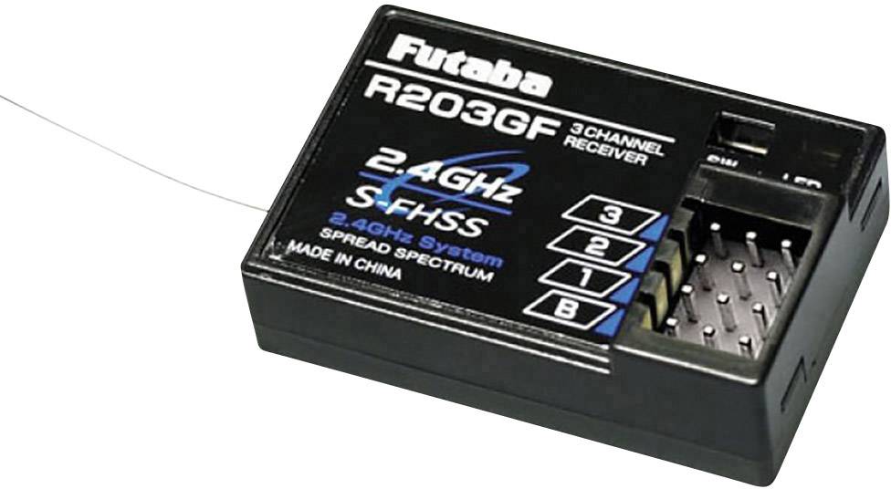 Futaba MEGATECH T3PRKA FHSS Pistolengriff-Fernsteuerung 2,4GHz Anzahl Kanäle: 3 inkl. Empfänger