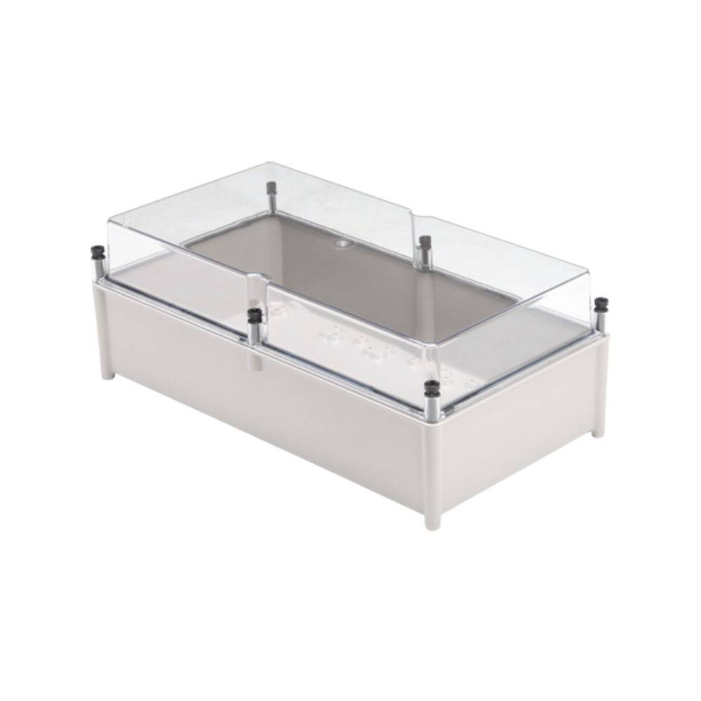 Weidmüller TBF 56/30/21 TRSP 9502850000 Universal-Gehäuse 302 x 558 x 210 Polyester Lichtgrau, Transparent 1St.