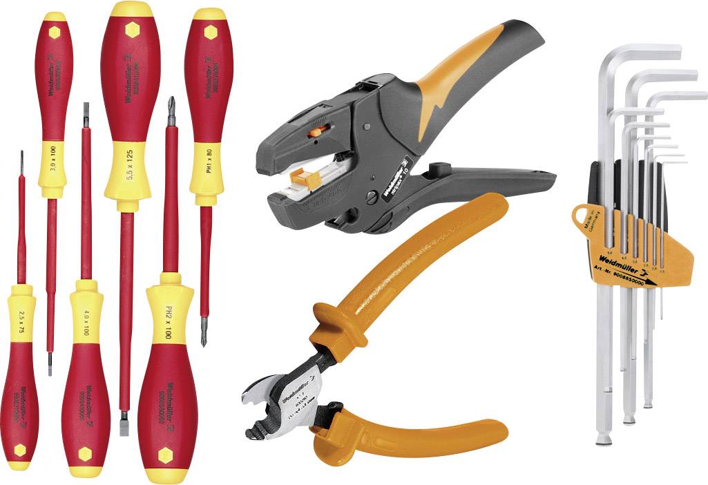 Weidmüller 9918840000 Werkzeugset Profi 17teilig