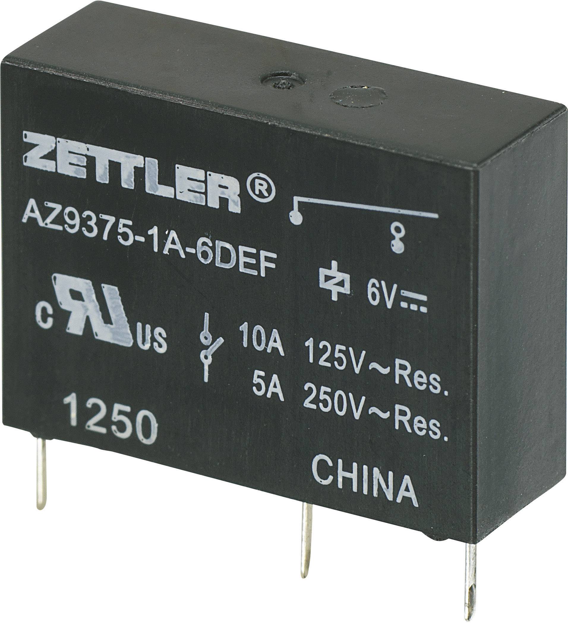 Zettler Electronics AZ9375-1A-24DEF Printrelais 24 V/DC 10 A 1 Schließer