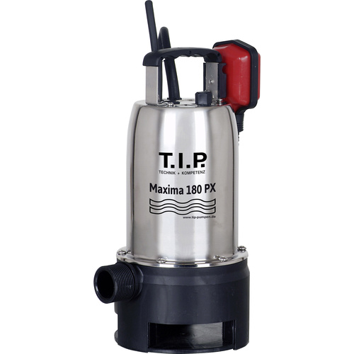 T.I.P. - Technische Industrie Produkte Maxima 180 PX 30121 Schmutzwasser-Tauchpumpe 10500 l/h 7m