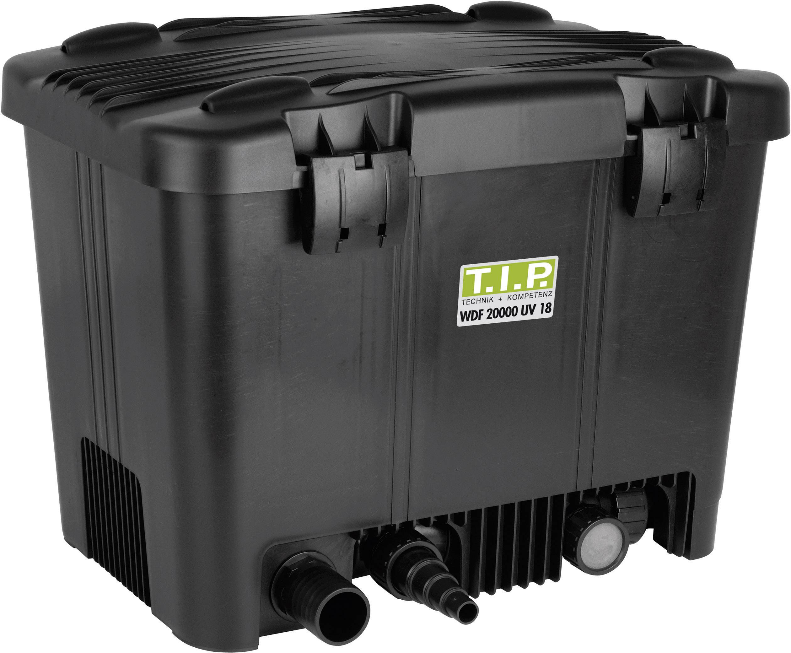 T.I.P. - Technische Industrie Produkte 30285 WDF 20000 UV 18 Filter-Set mit UVC-Klärgerät 3800 l/h