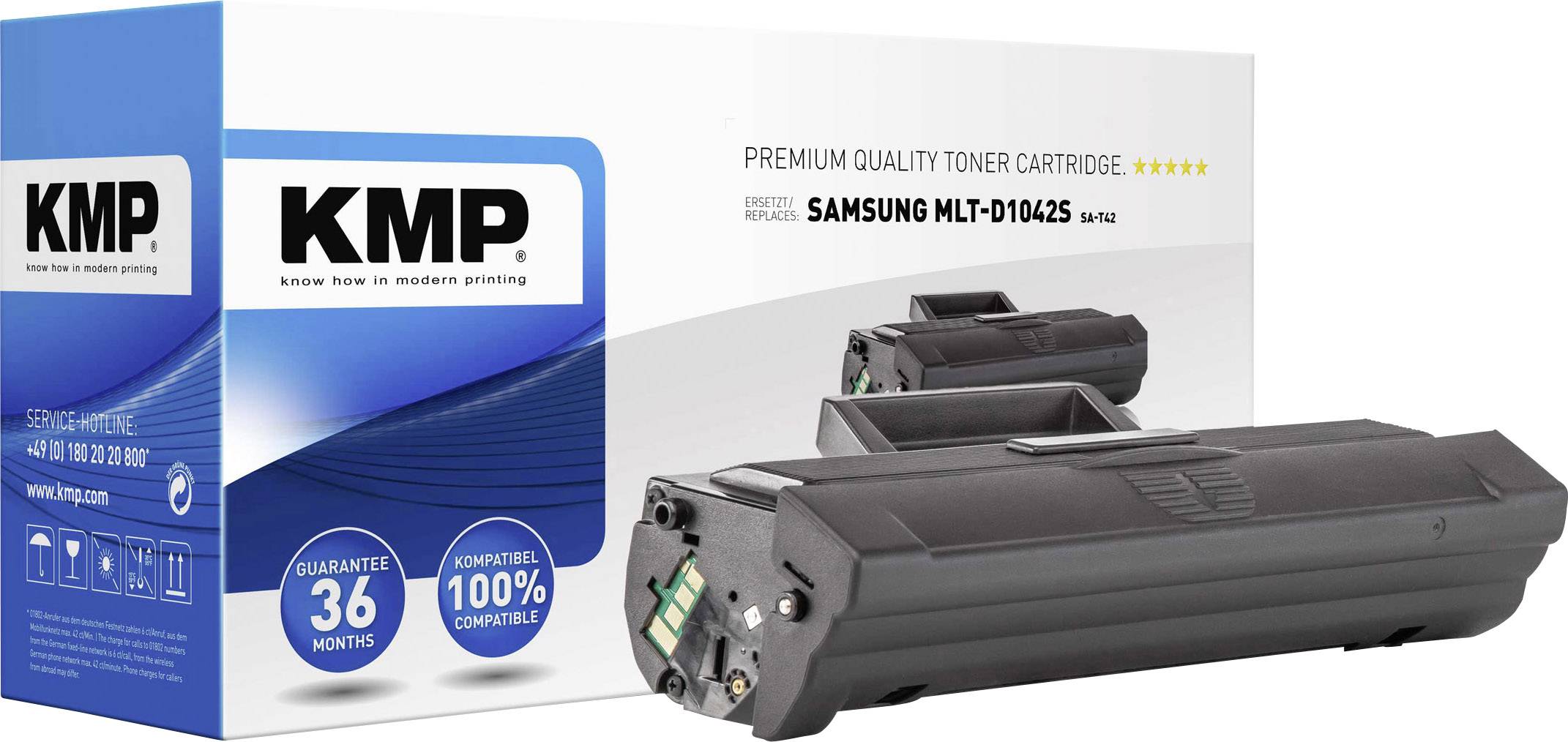KMP Toner ersetzt Samsung MLT-D1042S Kompatibel Schwarz 1500 Seiten SA-T42