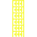 Weidmüller 1805830000 SFC 2/30 NEUTRAL GE Zeichenträger Montage-Art: aufclipsen Beschriftungsfläche: 5.80 x 30mm Gelb Anzahl