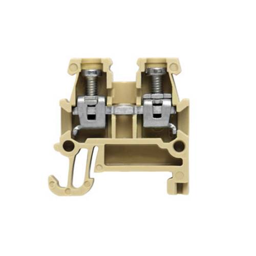 Weidmüller 0340460000 Durchgangsreihenklemme Schrauben Beige, Gelb 100 St.