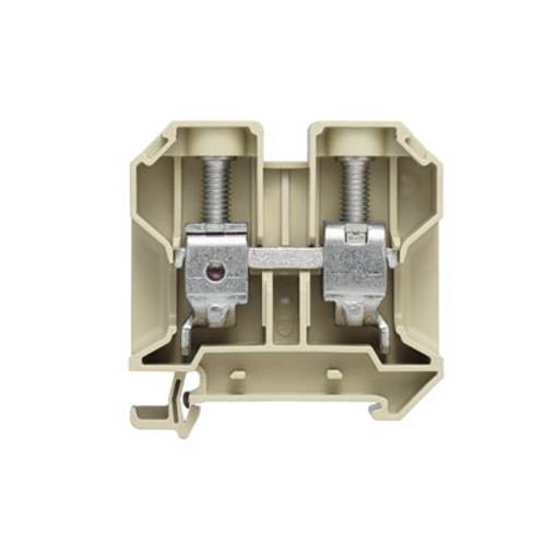Weidmüller 0380760000 Durchgangsreihenklemme Schrauben Beige, Gelb 20 St.