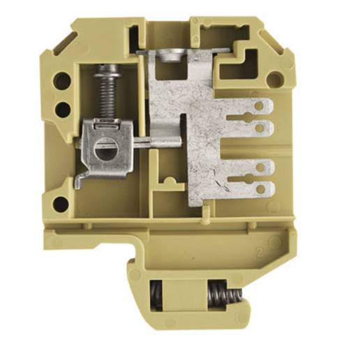 Weidmüller 0401260000 Durchgangsreihenklemme Schrauben Beige, Gelb 100 St.