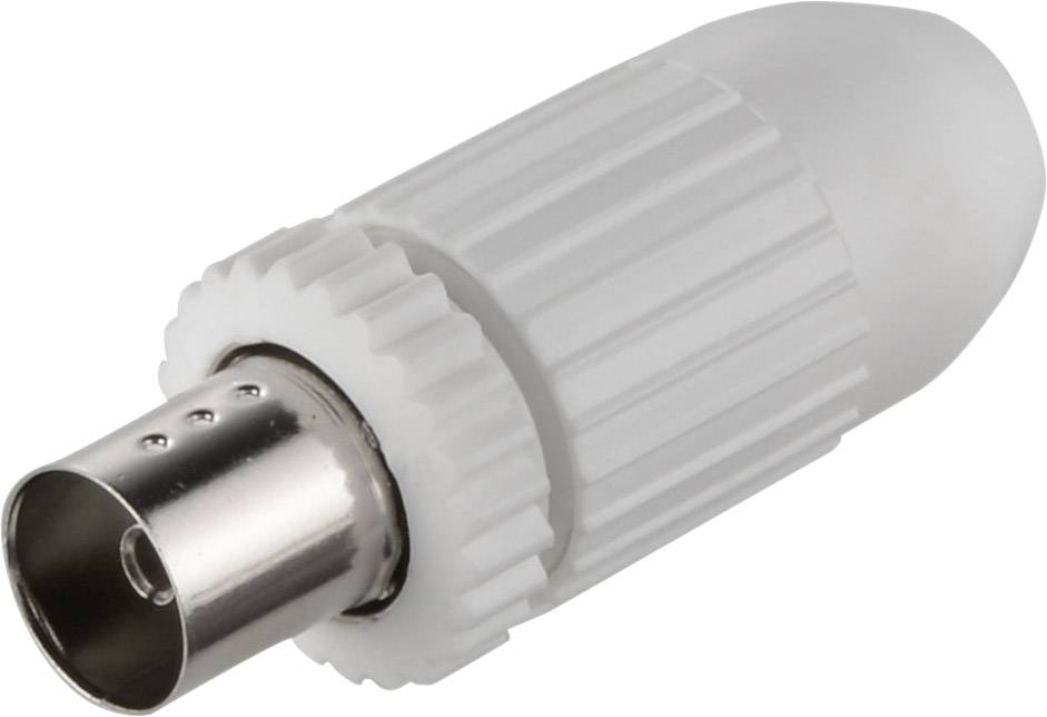 Hirschmann 947 547-100 Koax-Kupplung Anschlüsse: Koax-Buchse IEC Kabel-Durchmesser: 7.8 mm 2 St.