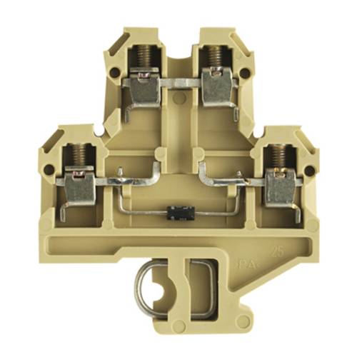 Weidmüller 0544660000 Bauelementreihenklemme Schrauben Beige, Gelb 25 St.