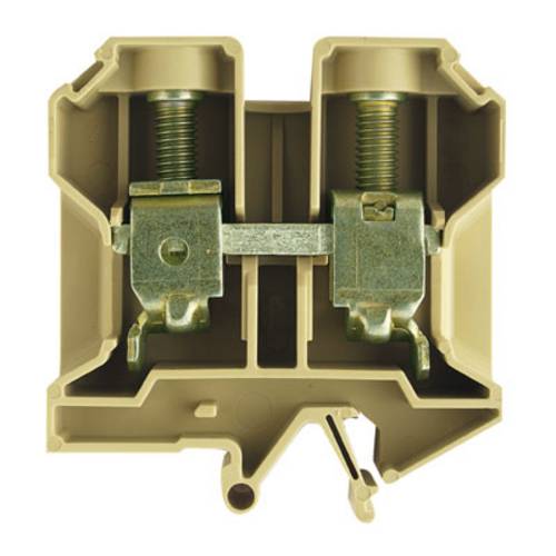 Weidmüller 0550660000 Durchgangsreihenklemme Schrauben Beige, Gelb 20 St.
