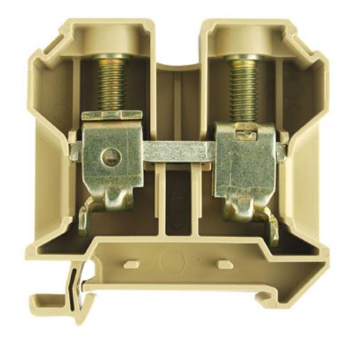 Weidmüller 0608360000 Durchgangsreihenklemme Schrauben Beige, Gelb 20 St.