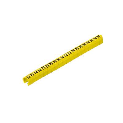 Weidmüller CLI O 30-3 GE/SW J MP Kennzeichnungsclip Aufdruck J Außendurchmesser-Bereich 4 bis 5mm 0648201655