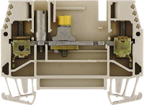 Weidmüller 1017900000 Prüftrenn-Reihenklemme Schrauben Dunkelbeige 50 St.