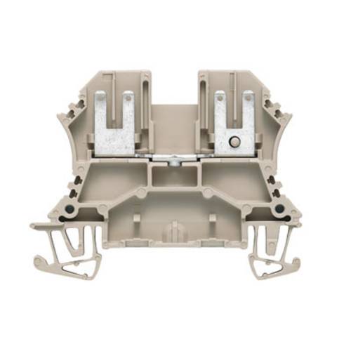 Weidmüller 1021900000 Durchgangsreihenklemme Flachstecker Dunkelbeige 100 St.