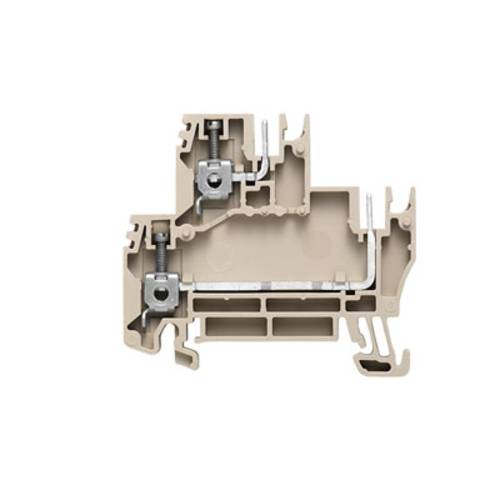Weidmüller 1038500000 Durchgangsreihenklemme Schrauben Dunkelbeige 50 St.