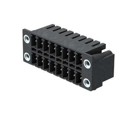 Weidmüller Stiftgehäuse-Platine BC/SC Polzahl Gesamt 16 Rastermaß: 3.81mm 1039550000 50St.