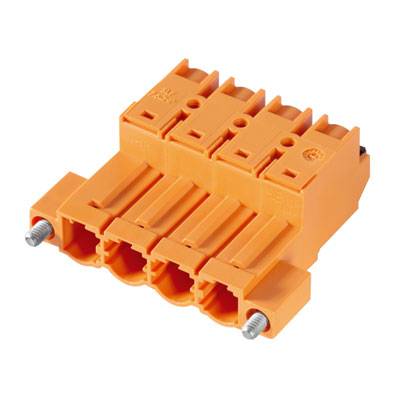 Weidmüller Stiftgehäuse-Kabel Polzahl Gesamt 4 Rastermaß: 7.62mm 1043650000 42St.