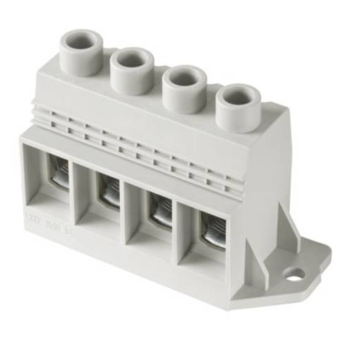 Weidmüller 1047700000 Schraubklemmblock 35 mm² Polzahl 3 Kiesel-Grau 10 St.