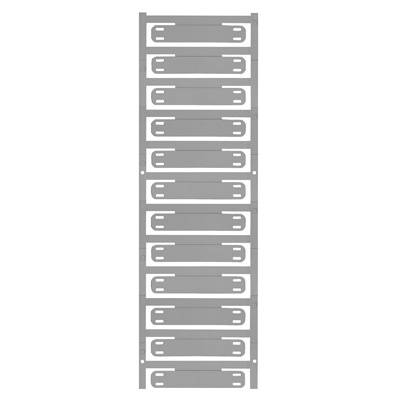 Ein graues Metall-Montageprofil mit mehreren gleichmäßigen rechteckigen Ausschnitten, verwendet zur Befestigung oder Anpassung von Bauteilen.