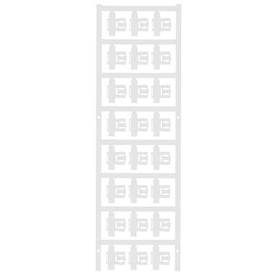 Weidmüller 1062050000 SFC 2.5/21 MC NE WS Zeichenträger Montage-Art: aufclipsen Beschriftungsfläche: 5.80 x 21mm Weiß Anzahl