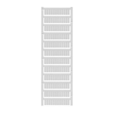 Ein weißer, vertikaler Heizkörper mit mehreren horizontalen Rippen.