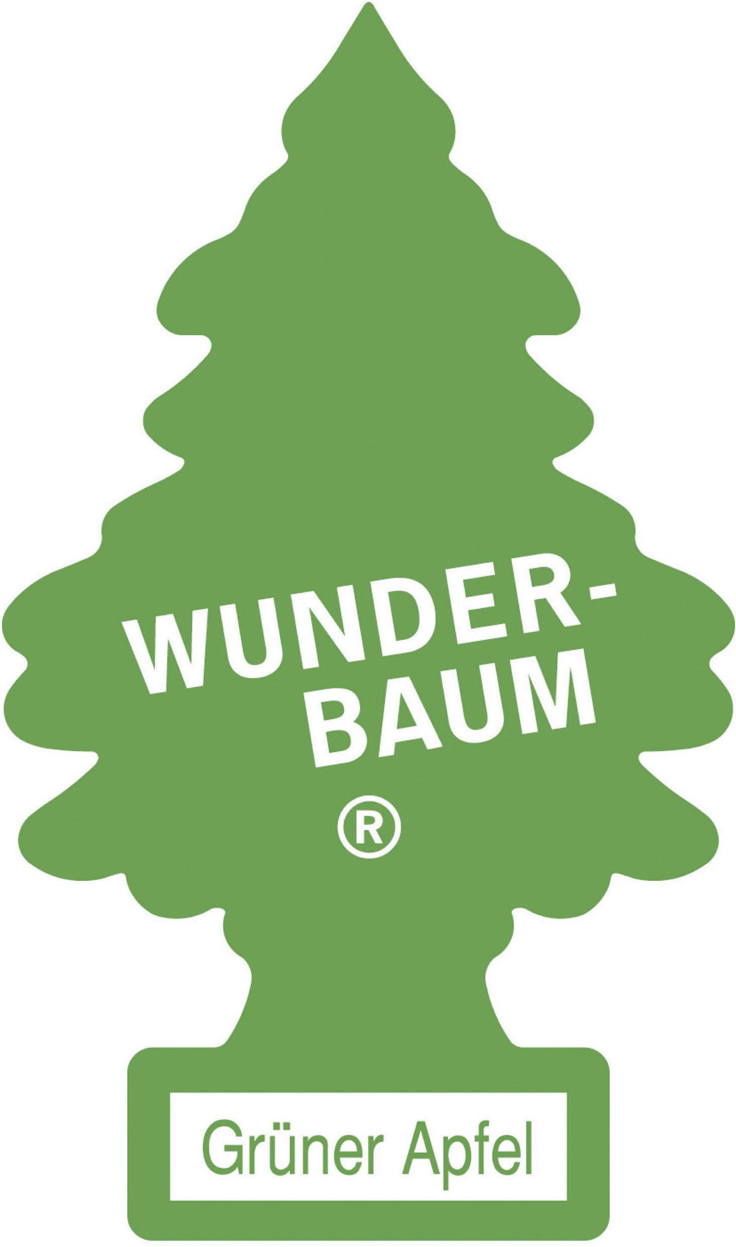 WUNDERBAUM Duftkarte WUNDERBAUM GRÜNER APFEL Apfel / Grüner Apfel 1 St.