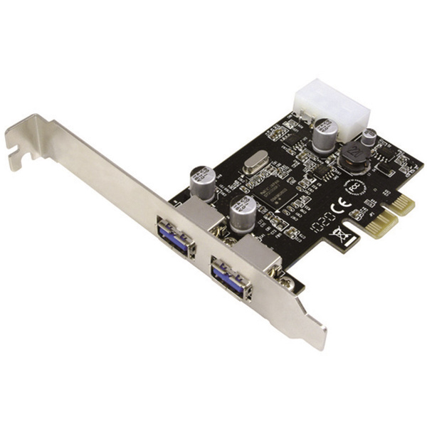 LogiLink 2-Port USB 3.0 PCI Express 2 Port USB 3.0-Controllerkarte USB-A PCIe