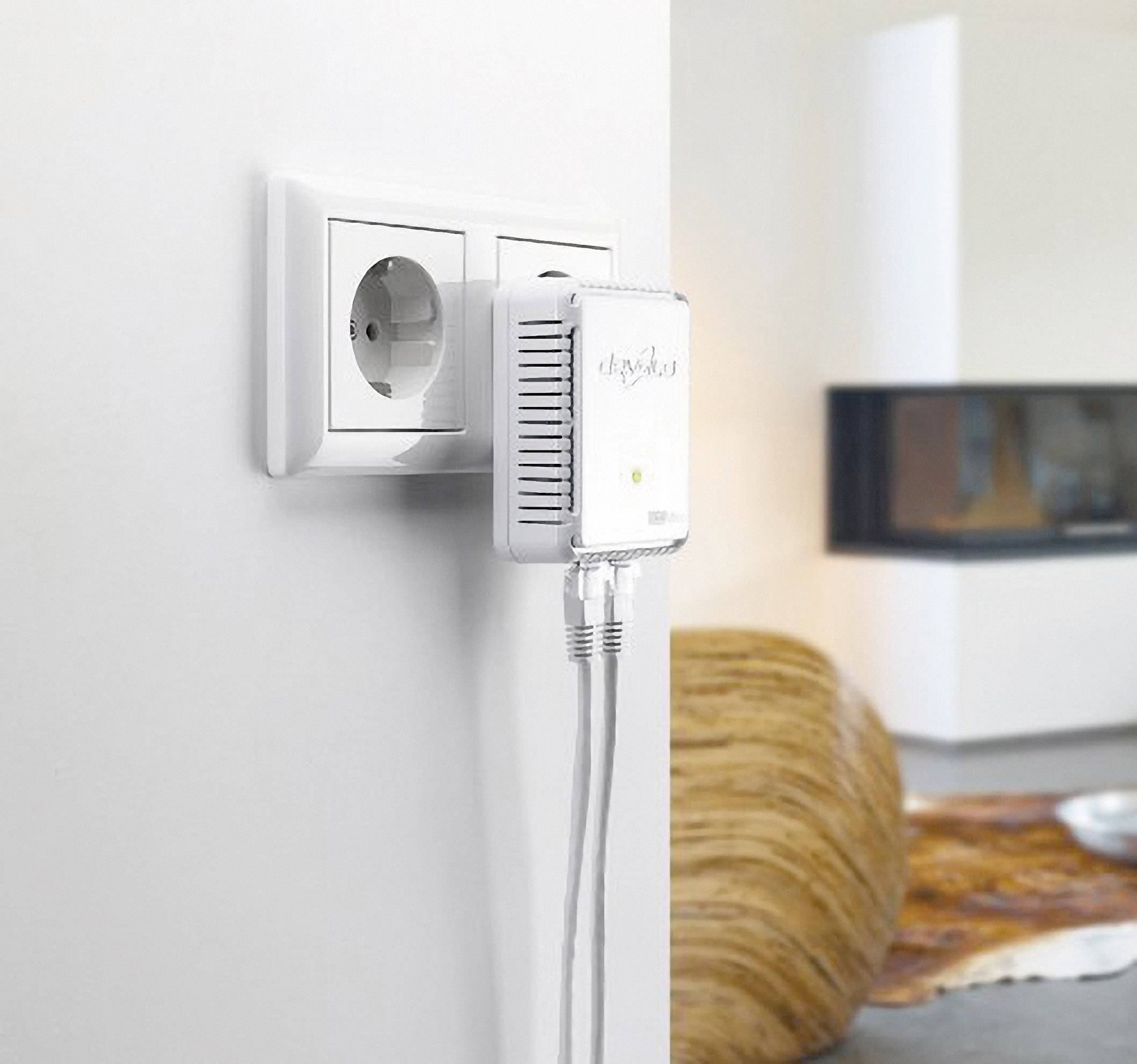 Devolo dLAN® 500 duo Powerline Einzel Adapter 500 MBit/s