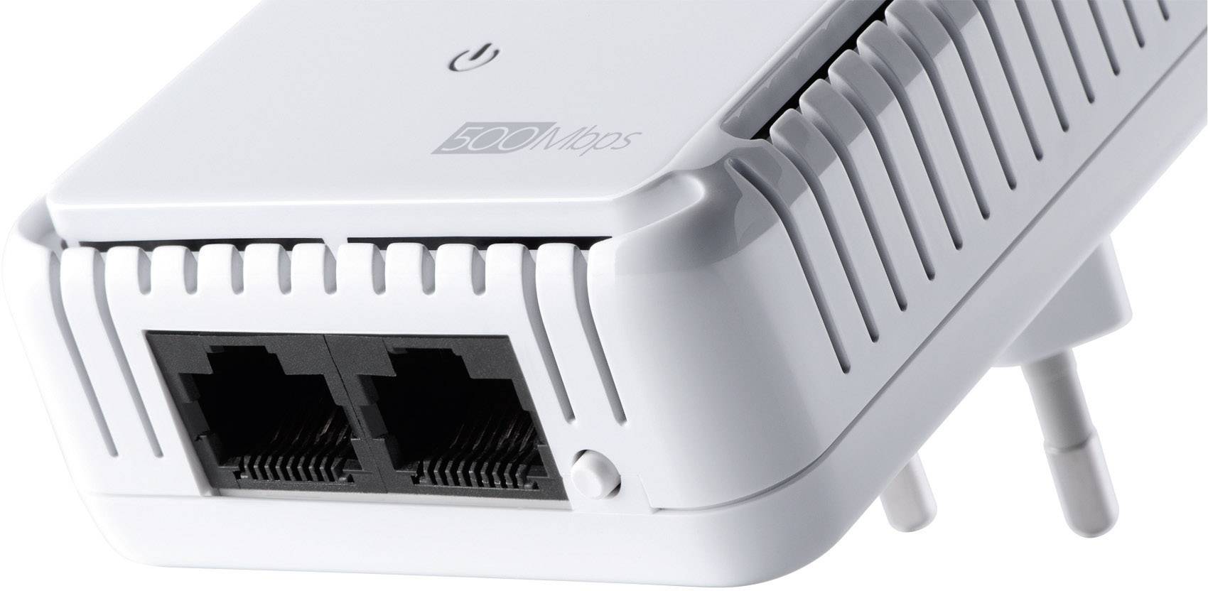 Devolo dLAN® 500 duo Powerline Einzel Adapter 500 MBit/s