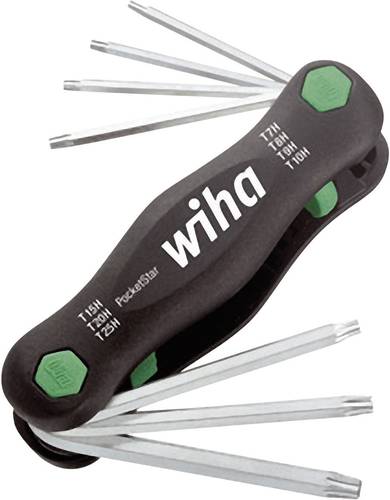 Wiha TORX BO Winkelschraubendreher-Set TR 7, TR 8, TR 9, TR 10, TR 15, TR 20, TR 25 7teilig