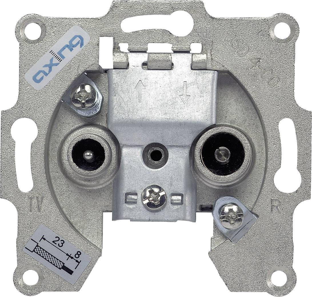 Axing BSD 4-10 Antennendose TV, UKW Unterputz Durchgangsdose