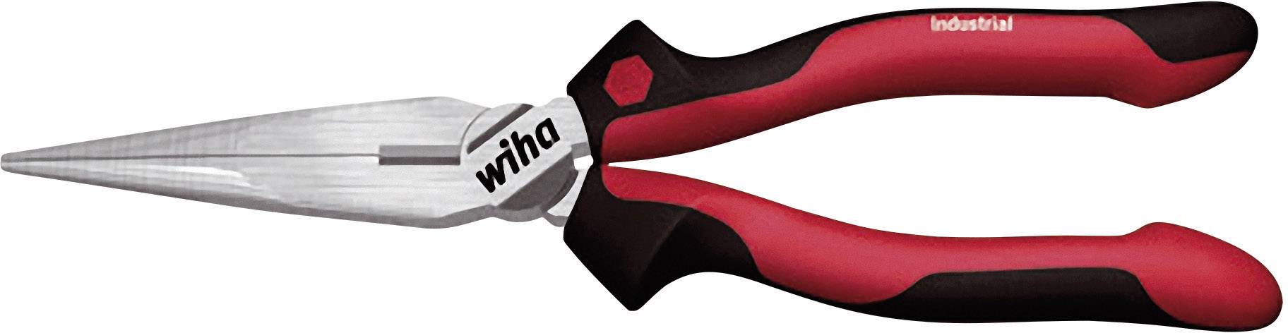 Wiha 32328 Werkstatt Flachrundzange 40° gebogen Werkzeugstahl 200 mm