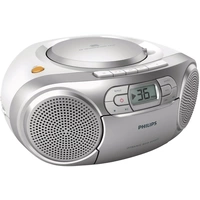 Philips AZ127/12 CD-Soundmaschine CD-Radio UKW Silber Philips AZ127/12 CD-Soundmaschine CD-Radio UKW Silber