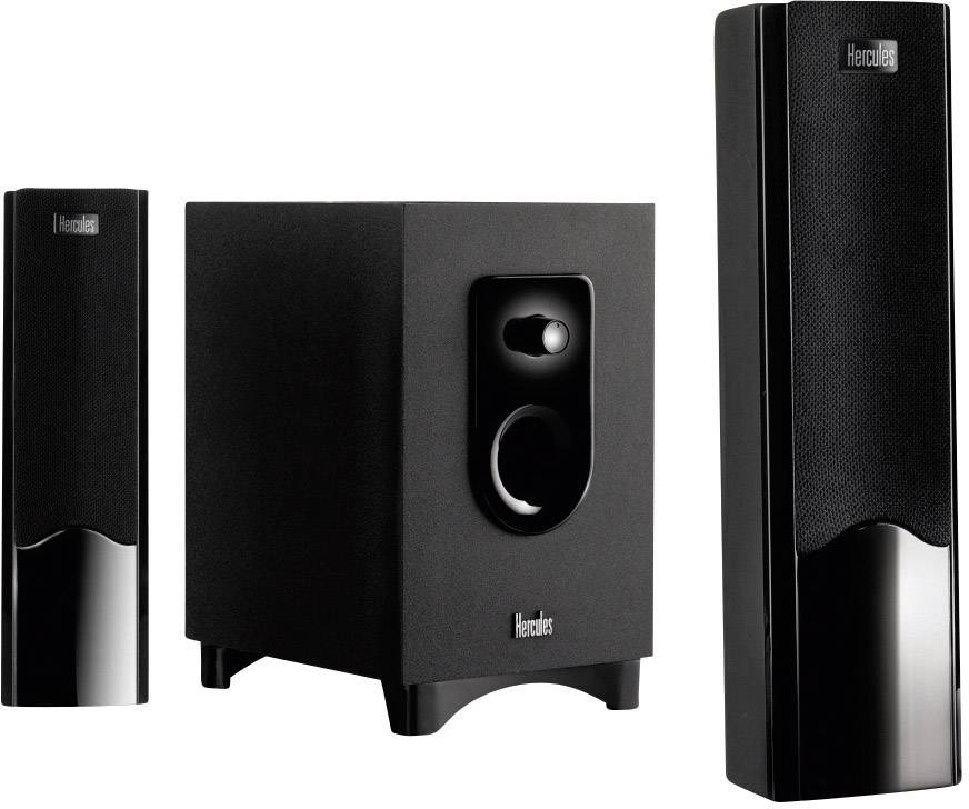 Hercules XPS 2.1 20 Gloss black Kabelgebunden Schwarz