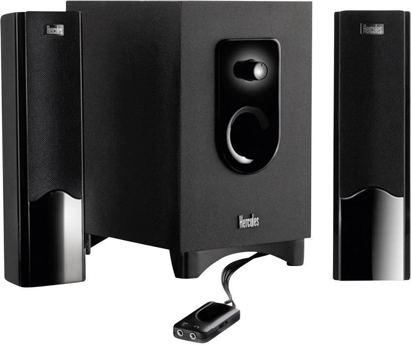 Hercules XPS 2.1 20 Gloss black Kabelgebunden Schwarz