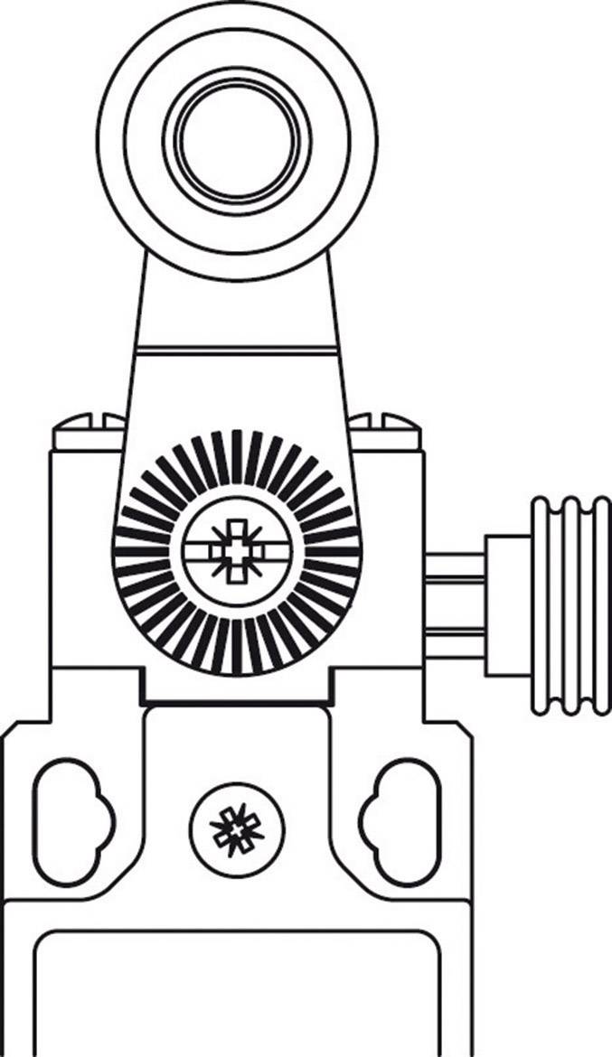Panasonic MAP5R41Z11 MAP5R41Z11 Endschalter 400 V/AC 10A Rollenhebel rastend IP65 1St.