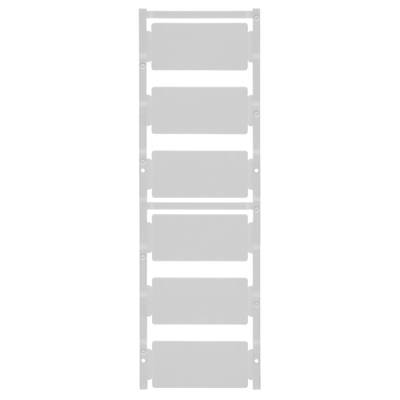 Ein weißer, rechteckiger Gegenstand mit fünf horizontalen Fächern oder Einsteckplätzen, die auf einer vertikalen Platte angeordnet sind.
