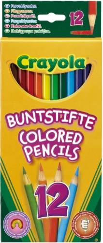 Crayola Buntstifte 12 Stück 03.3612DM