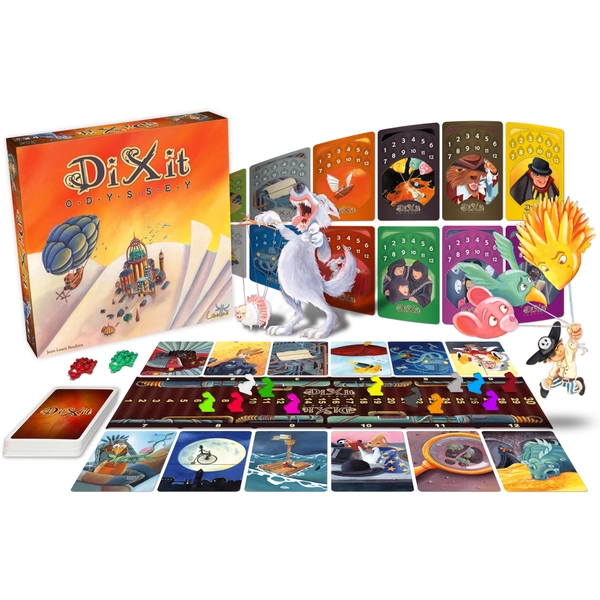 Asmodee Dixit Odyssey Libellud - Dixit Odyssey 484975 Asmodee Dixit Odyssey Libellud - Dixit Odyssey 484975